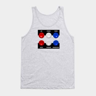 Six Buttons Tank Top